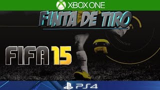 FIFA 15  TUTORIAL FINTA DE TIRO  Tutoriales FIFA 15  Cara a Cara Carrera y FUT [upl. by Jutta]