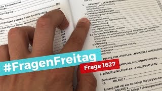 ANHÄNGER I FAHRPRÜFUNG FRAGE 1627 [upl. by Daggett393]