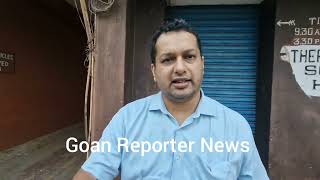 Goan Reporter JOBS SCAM ISSUE Utpal Parrikar comments [upl. by Ynehteb]