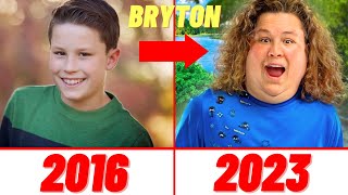 Bryton Myler THEN And NOW 20162023 Ninja Kidz TV [upl. by Furie826]