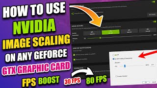 How to use Nvidia Image Scaling on GTX 1060 Graphic Card or Any GTX Graphic Card NIS [upl. by Siahc]