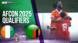 Ivory Coast CIV vs Zambia ZAM  AFCON 2025 Qualifiers HIGHLIGHTS  090624  beIN SPORTS USA [upl. by Oregolac152]