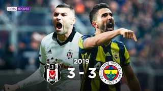 Beşiktaş 3  3 Fenerbahçe  Maç Özeti  201819 [upl. by Odette]