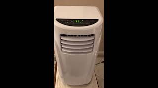 Costway Portable Air Conditioner EP23049 in Dry Mode Operation [upl. by Alvita]