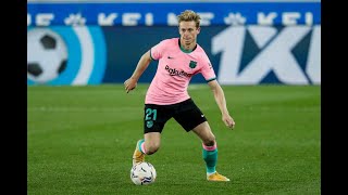 Frenkie Dejong Vs Alaves  Barcelona Vs Alaves [upl. by Meedan105]