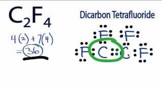 C2F4 Lewis Structure How to Draw the Lewis Structure for C2F4 [upl. by Yovonnda]