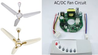 AC DC ceiling fan circuit repair  how to repair AC DC ceiling fan circuit ameertv [upl. by Orme]