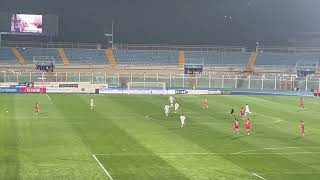 PescaraPerugia 01 il video LIVE della partita vista dalla Curva Nord [upl. by Ibbob]