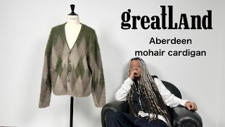 information greatLAnd original aberdeen mohair cardigan [upl. by Aenej]