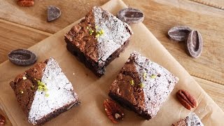 Chocolate Brownie 초코 브라우니 만들기 ブラウニー Dalmiin Baking Studio [upl. by Sloan]