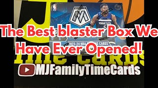 WOW🔥🏀🔥 The Best Blaster Box we have ever opened 2 Wembys a gold auto10 2023 Mosaic Basketball [upl. by Kolivas]