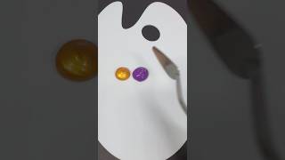 Mixing GoldViolet colormixing artasmr satisfying asmr relaxing relaxcolor colorfulmixing [upl. by Lamee637]