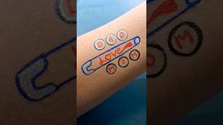 Papa tattoo design❤️ trending viral ytshorts satisfying shortvideo tattoo tatooart papa maa [upl. by Trebliw]