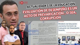 TODOS EN CONTRA DE LA TRAMA Y ESTAFA EN LA EVALUACIÓN DE DESEMPEÑO DOCENTE [upl. by Oslec]