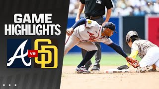 1998 San Diego Padres vs Atlanta Braves NLCS Highlights [upl. by Enahs]