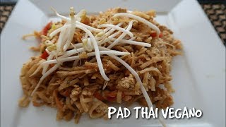 Receta Pad Thai Vegano y saludable Healthy Vegan Pad Thai [upl. by Oeht]