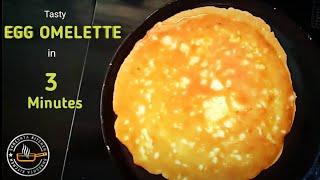 Egg Omelette Recipe in 3 minutes  Indian Recipe Egg Omelette [upl. by Olihs166]