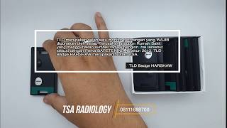 TLD Badge BARC TLD Badge HARSHAW termoluminesen Radiologi Rontgen Dosimeter  hub 08111688700 [upl. by Enileda]