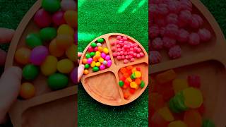 Filling Platter with Sweets  asmr satisfying no talking shorts trending [upl. by Karas]