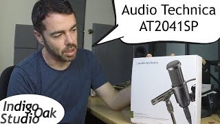 Indigo Oak Studio  Audio Technica AT2041SP Microphone Pack unboxing review amp demonstration [upl. by Orazal]