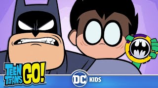 Batman amp Robins BEST Moments  Teen Titans Go  dckids [upl. by Tevlev]