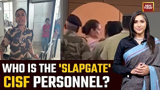 Kangana Ranaut Slapgate Who Is The Slapgate CISF Personnel Who Slapped Kangana  India Today [upl. by Sissy]