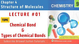 Lecture 1  Chemical Bond amp Types of Chemical Bonds All Punjab and KP boards FBISE New Book [upl. by Faubert]