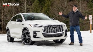 2022 Infiniti QX55 Review and Snow Test [upl. by Bultman]