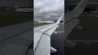 Airbus A320 Neo Take Off Heathrow on a cloudy day [upl. by Jerry202]