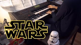 Star Wars Main ThemeImperial March 星際大戰主題曲帝國進行曲 YAMAHA electoneEL900m Version [upl. by Babette]