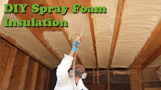 DIY Spray Foam Insulation  What You Need to know Before You Start [upl. by Luiza214]