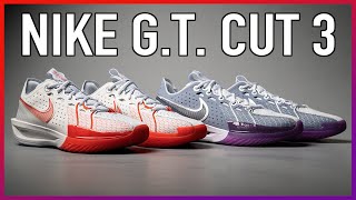 Nike GT Cut 3 實鞋介紹  首度搭載 ZoomX 的 Nike 旗艦籃球鞋設計水準很高！實戰性能應該不會太差！ [upl. by Evyn188]