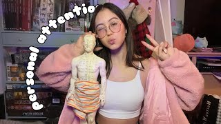 ASMR Personal Attention amp Pampering You Acupuncture Doll Massaging Scratching and Tapping [upl. by Westerfield]