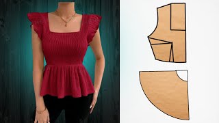 Cómo Hacer el Patrón de una Blusa Perfecta  Guía Paso a Paso [upl. by Izawa]