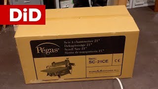 686 Nowa wyrzynarka włosowa Domidrewno  Pegas 21quot  unboxing [upl. by Notyrb386]