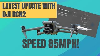 New firmware update DJI Air 3 Does your Air 3 go 85mph mine does shaunthedrone [upl. by Abbottson]