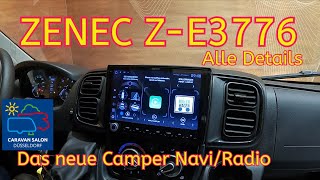 Das neue Camper Navi ZE3776 von Zenec ausführlich erklärt Vlog2823 [upl. by Yeo]