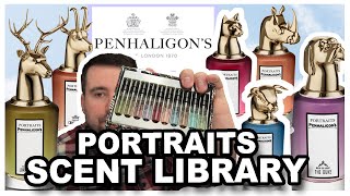 10 SCENTS  PENHALIGON´S PORTRAITS SCENT LIBRARY [upl. by Erastes]