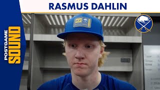 Rasmus Dahlin After Buffalo Sabres 52 Loss To Philadelphia Flyers [upl. by Htebsle]