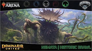 NEMATA SAPROLING FUNGI SPEZIAL TOKEN FUN D  MTG ARENA HISTORIC BRAWL DECK GUIDE [upl. by Yrrehc848]