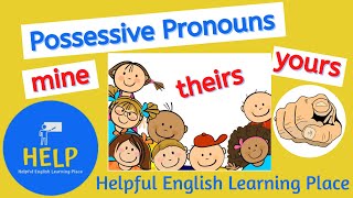 Possessive Pronouns and Personal Pronouns  ESL Grammar [upl. by Wil962]