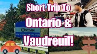 Short Trip To Ontario  Shopping in Vaudreuil [upl. by Trevar]