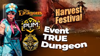 Event Harvest Festival TRUE Dungeon  9Dragons Awaken [upl. by Leugimesoj]