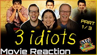 3 IDIOTS Movie Reaction Part 1  Aamir Khan  Madhavan  Boman Irani  Kareena Kapoor [upl. by Kyriako]