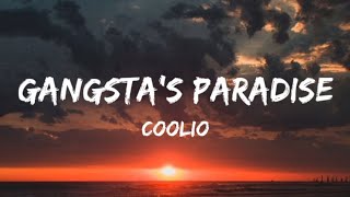 Coolio  Gangstas Paradise Lyrics ft LV [upl. by Zitah4]