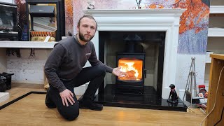 Charnwood Aire 5 Blu Demo  Direct Stoves [upl. by Howlan]