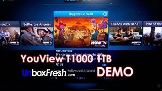 YouView Digital TV Recorder Humax DTRT1000  DTRT1010  Product Demo by Unbox Fresh [upl. by Zora255]