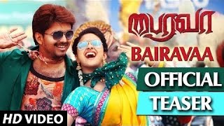 Bairavaa Official Teaser  Ilayathalapathy Vijay Keerthi Suresh  Santhosh Narayanan [upl. by Bevin]