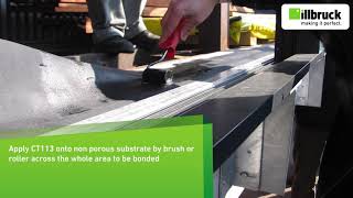 how to install epdm membrane by illbruck  TEAMSAFETY reseller [upl. by Einohpets]