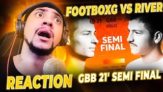 GET YOUR VOICEBOX READY FootboxG VS RIVER GBB 21 LIVE REACTION [upl. by Gnilsia]